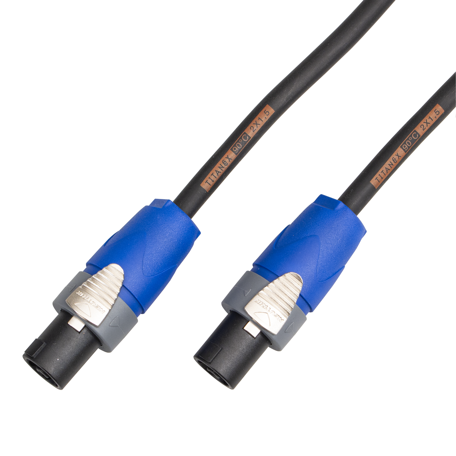 Reproduktorový kabel Speakon - Speakon, Titanex 2x 1,5 mm, 