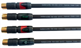 Kabel 2x Cinch NF2C-B/2 - 2x Cinch NF2C-B/2, kabel Tasker TSK 1032, délka 8 m