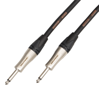 Reproduktorový kabel 2x Jack 6,3 mm Neutrik XL, Titanex 2x 1,5 mm, 