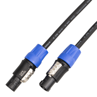 Reproduktorový kabel 2x Speakon modrý, Tasker C276, 2x 2,5 mm, 
