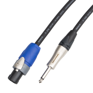 Reproduktorový kabel Jack 6,3mm - speakon, Tasker C276 2 x 2,5 mm, 